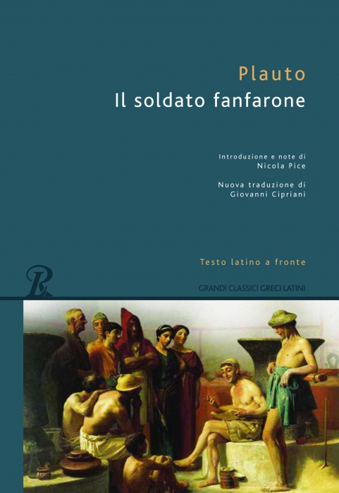 Copertina de SOLDATO FANFARONE, IL - TESTO LATINO A FRONTE