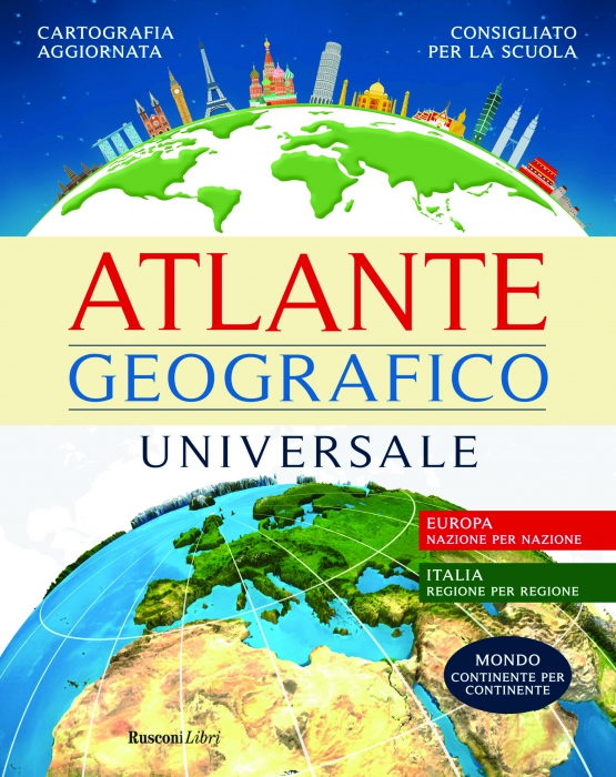 Copertina de ATLANTE GEOGRAFICO UNIVERSALE