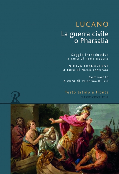 Copertina de PHARSALIA O LA GUERRA CIVILE-TESTO LATINO A FRONTE