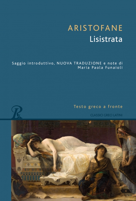 Copertina de LISISTRATA-TESTO GRECO A FRONTE
