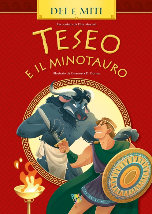 Copertina de TESEO E IL MINOTAURO