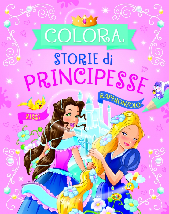 Copertina de COLORA STORIE DI PRINCIPESSE