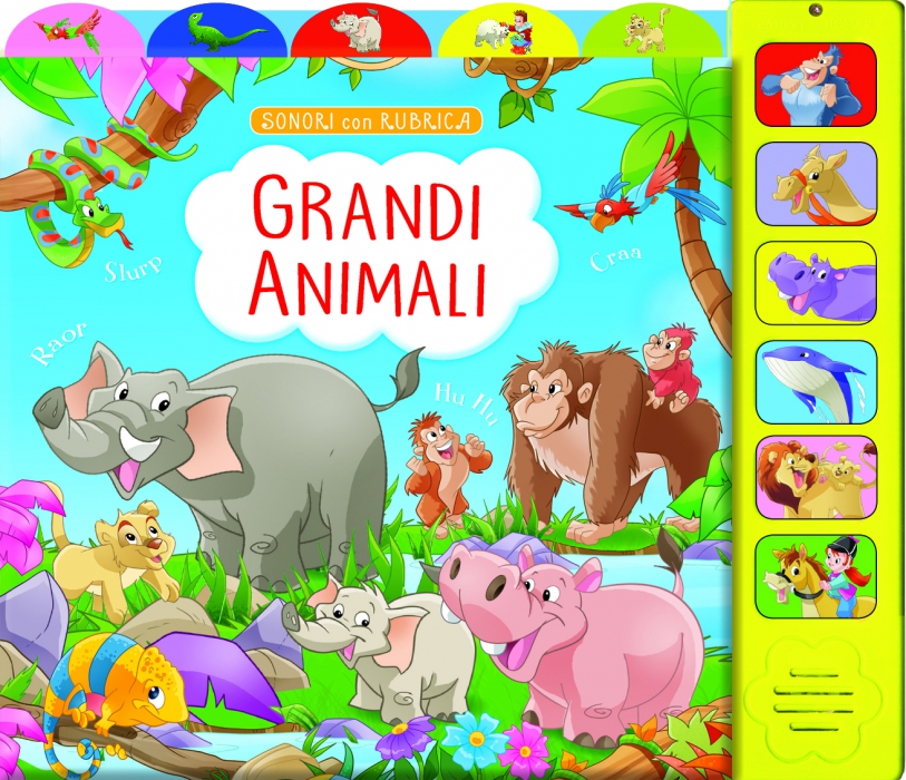 GRANDI ANIMALI Copertina de GRANDI ANIMALI