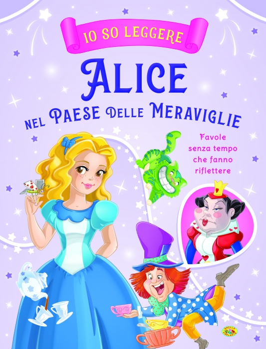 Copertina de ALICE NEL PAESE DELLE MERAVIGLIE-IOSO LEGGERE