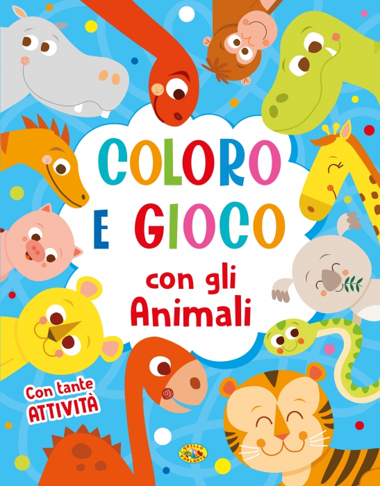 Copertina de COLORO E GIOCO CON GLI ANIMALI