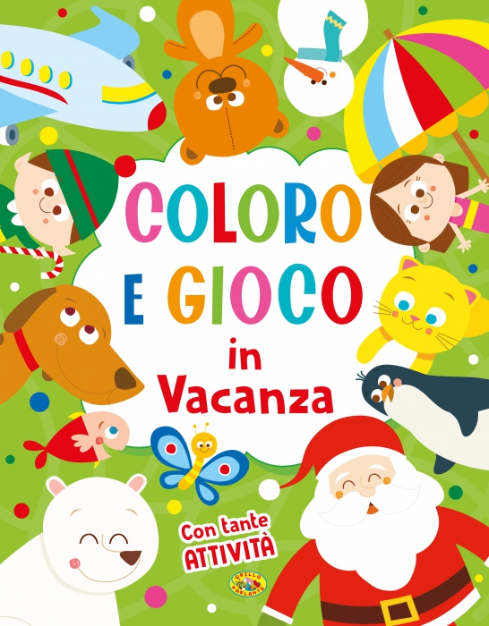 Copertina de COLORO E GIOCO IN VACANZA