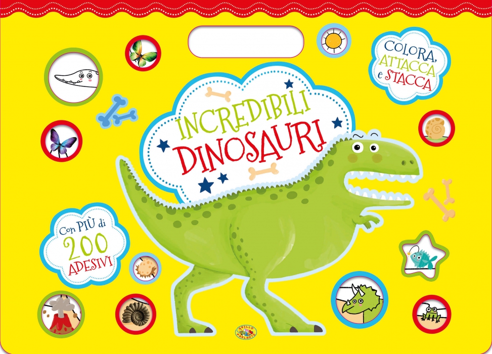 Copertina de INCREDIBILI DINOSAURI