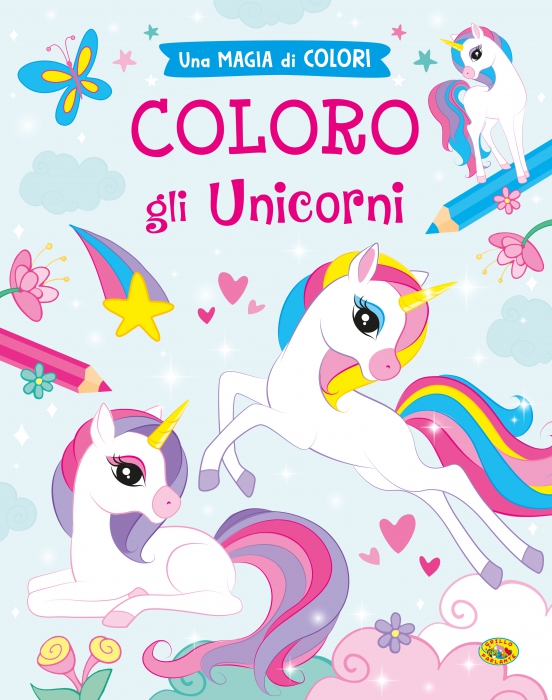 COLORO GLI UNICORNI Copertina de COLORO GLI UNICORNI
