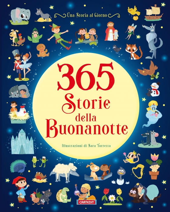 Copertina de 365 STORIE DELLA BUONANOTTE
