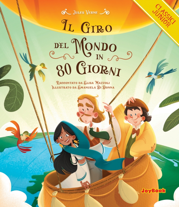 Copertina de GIRO DEL MONDO IN 80 GIORNI, IL