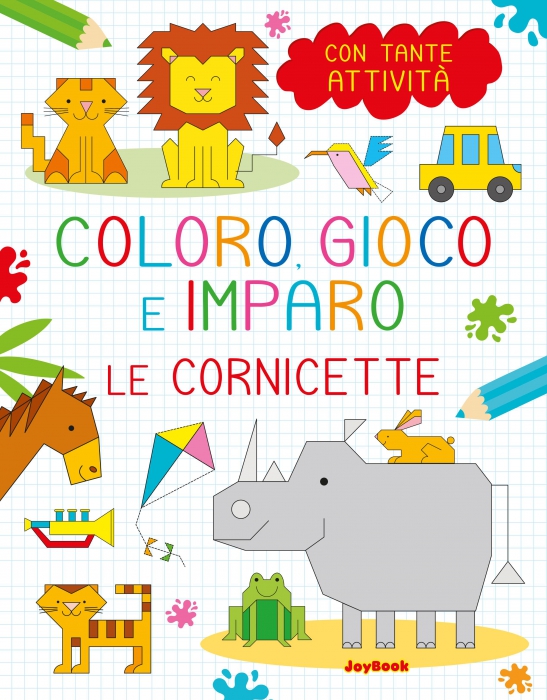 Copertina de COLORO, GIOCO E IMPARO - LE CORNICETTE