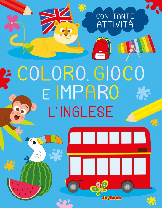 Copertina de COLORO, GIOCO E IMPARO - L'INGLESE