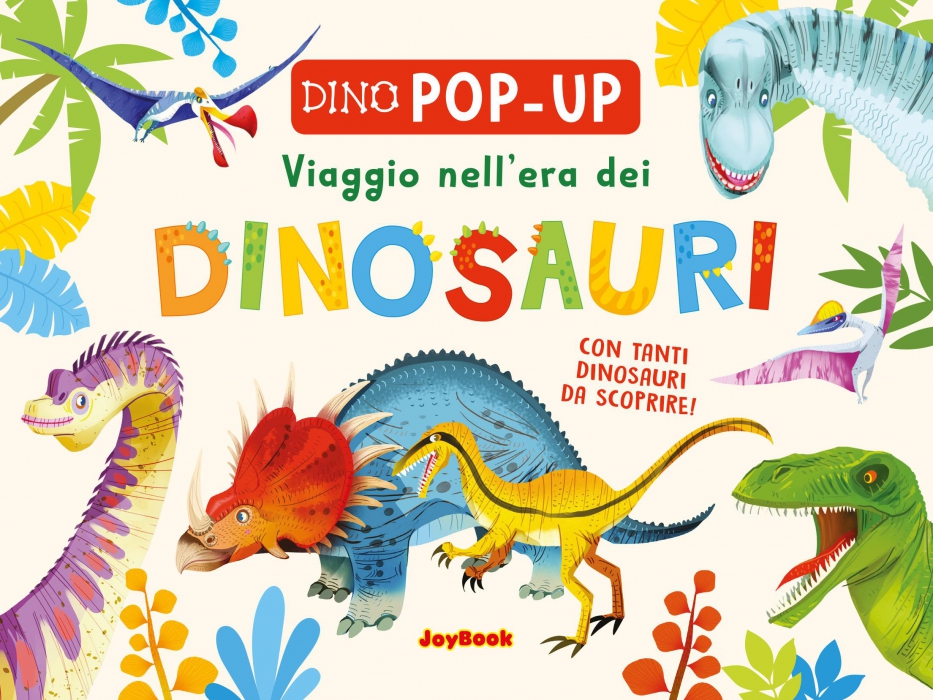 Copertina de VIAGGIO NELL'ERA DEI DINOSAURI POP-UP MINI