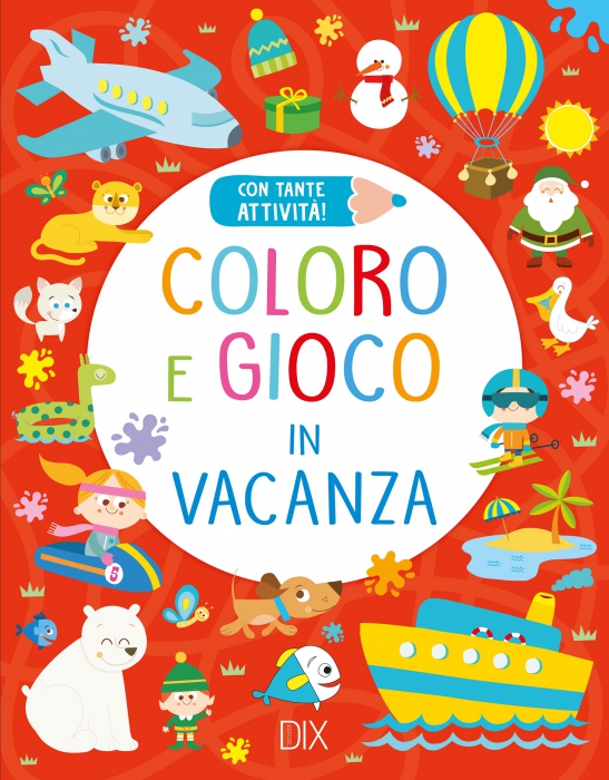 Copertina de COLORO E GIOCO IN VACANZA