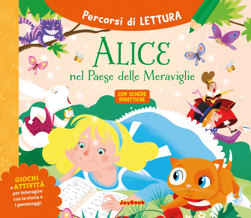 ALICE NEL PAESE DELLE MERAVIGLIE Copertina de ALICE NEL PAESE DELLE MERAVIGLIE